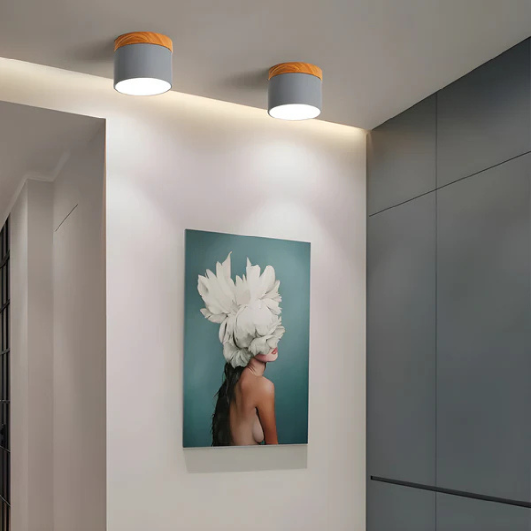 Vesta - Vintage LED Plafondlamp