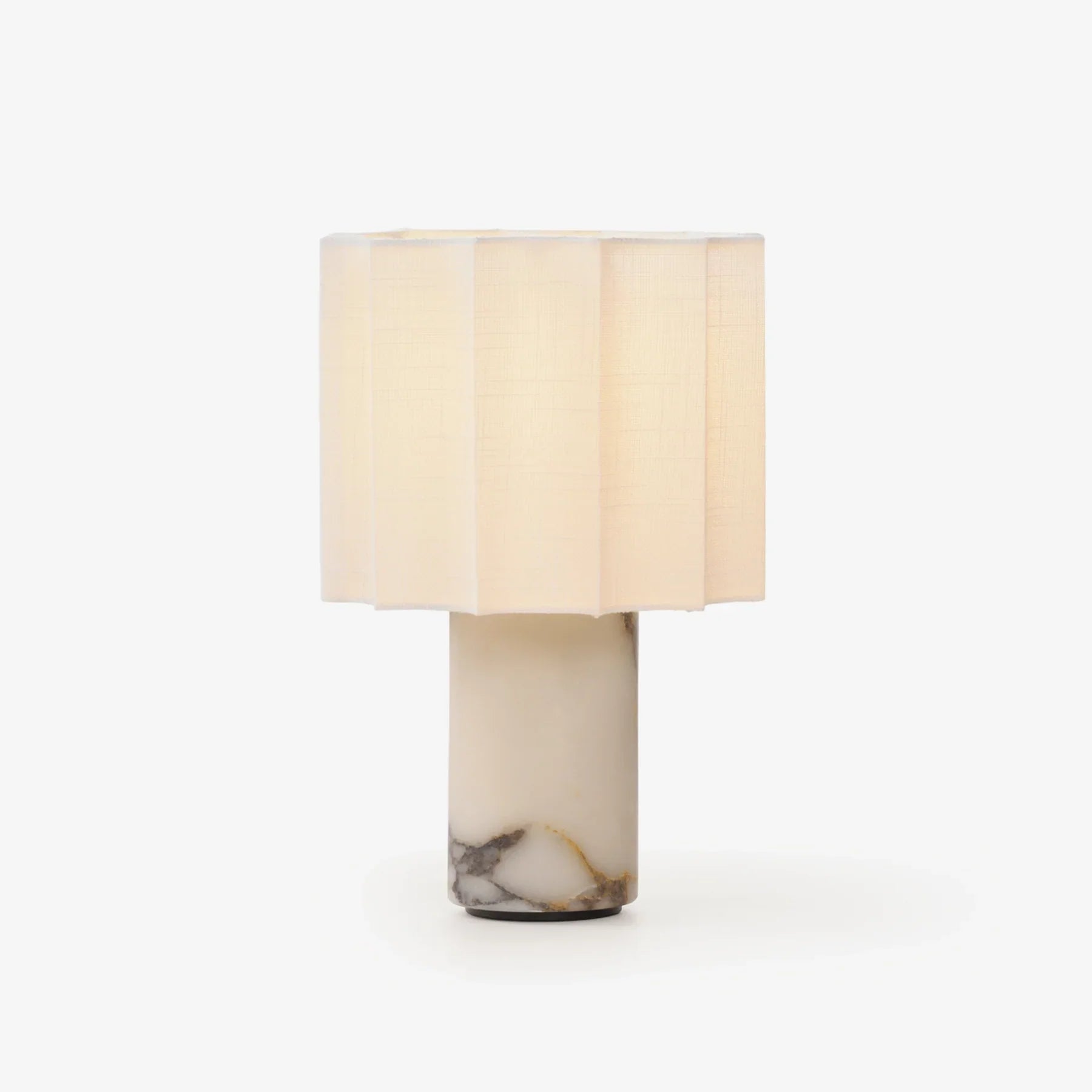 Orvara – Marble Table Lamp with Soft Light Veil