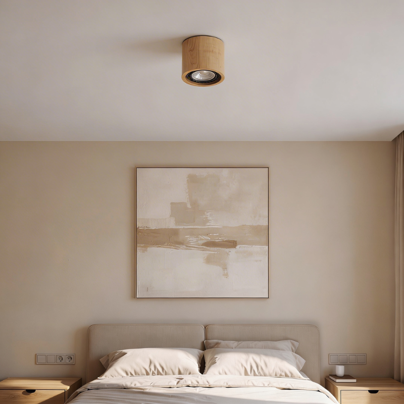 Velunor - Minimalist Wooden Ceiling Lamp