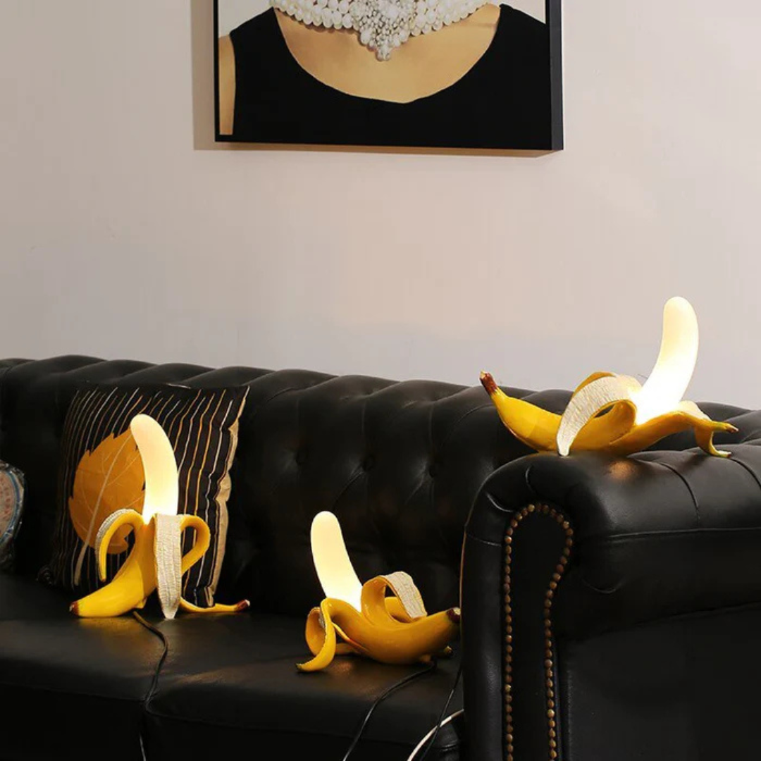 Banana - Gouden Banaan LED Tafellamp