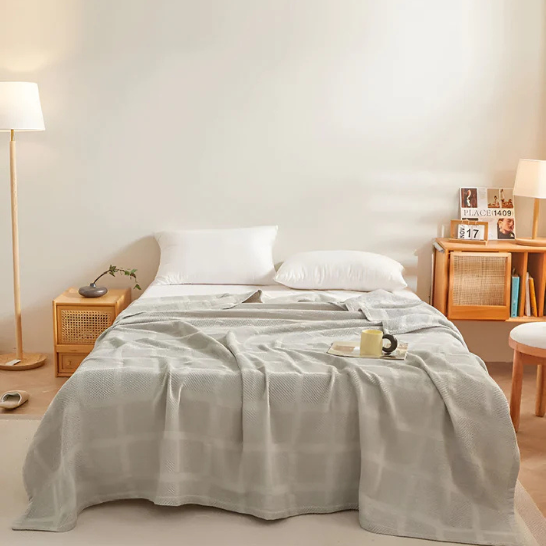 Waffle - Zacht Fleece Plaid