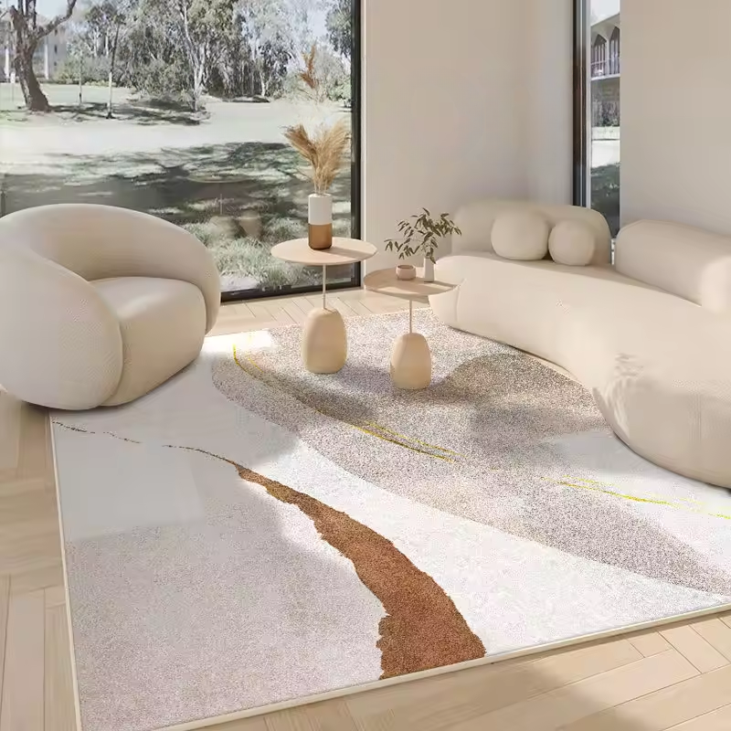 Venerith - Japans Eenvoudig Vloerkleed Groot voor Studio Lounge Slaapkamer Woonkamer en Entree