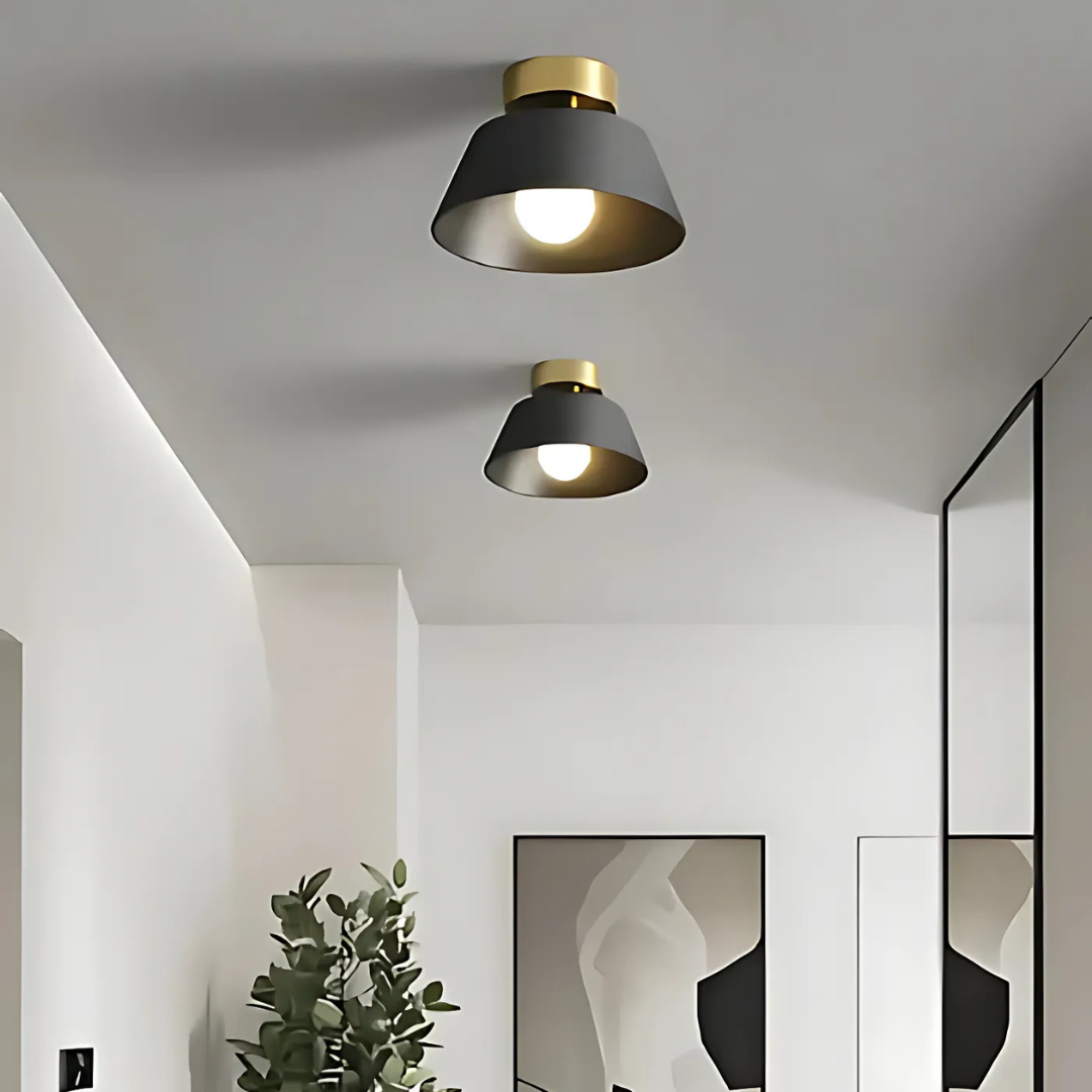 Vinta - Retro LED Plafondlamp | Plafonniere Woonkamer