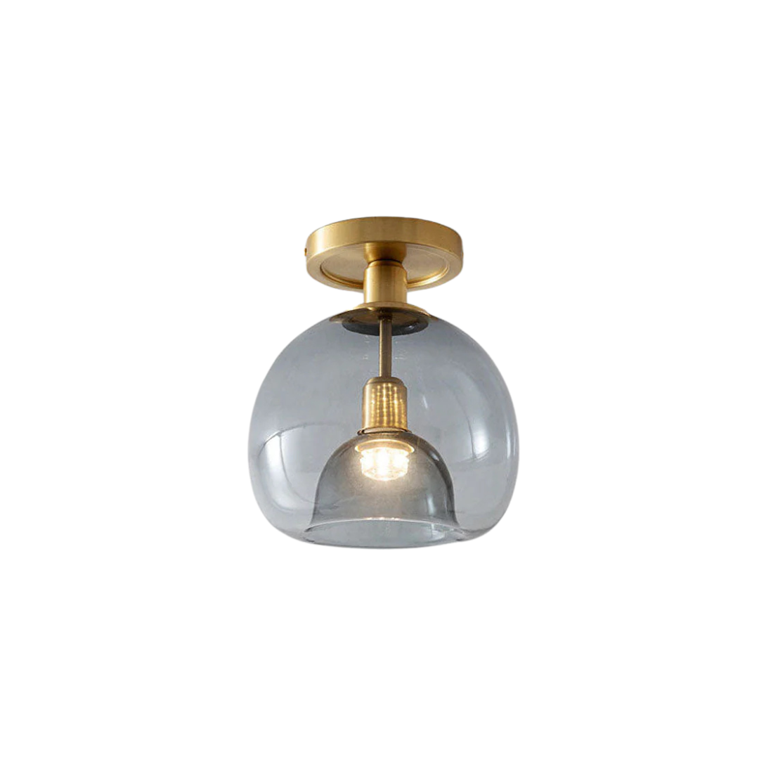 Olya - Moderne Plafondlamp Glas voor Woonkamer en Slaapkamer