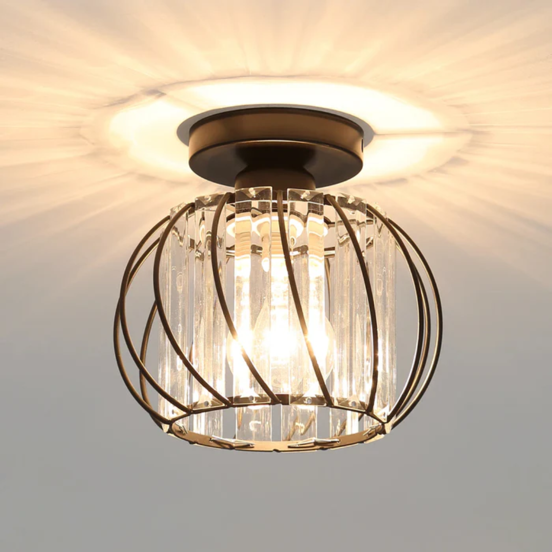 Panacea - Moderne Glas Plafondlamp