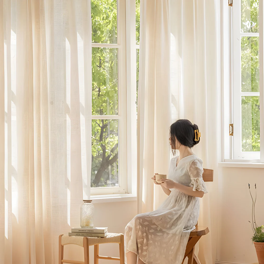 Rinex - Pinch Plooi Linnen Gordijn