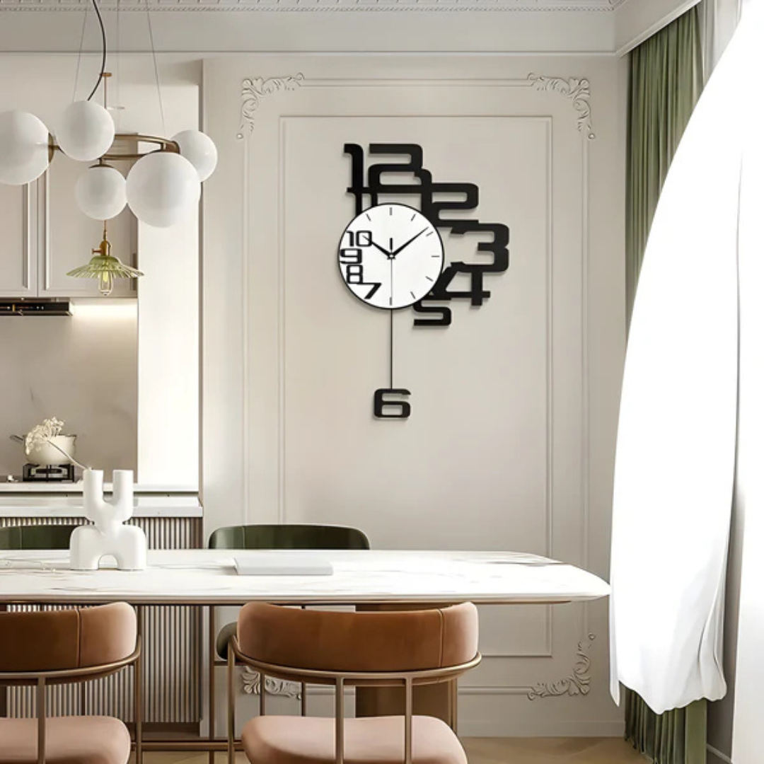 Aevum - Moderne Stille Wandklok