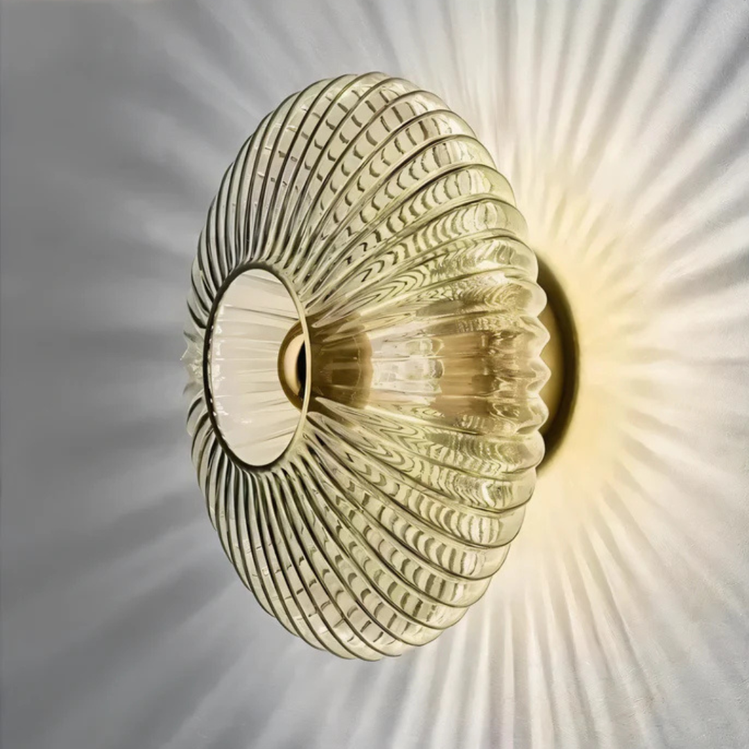 Nyxia Glas Wandlamp - Wandverlichting Binnen