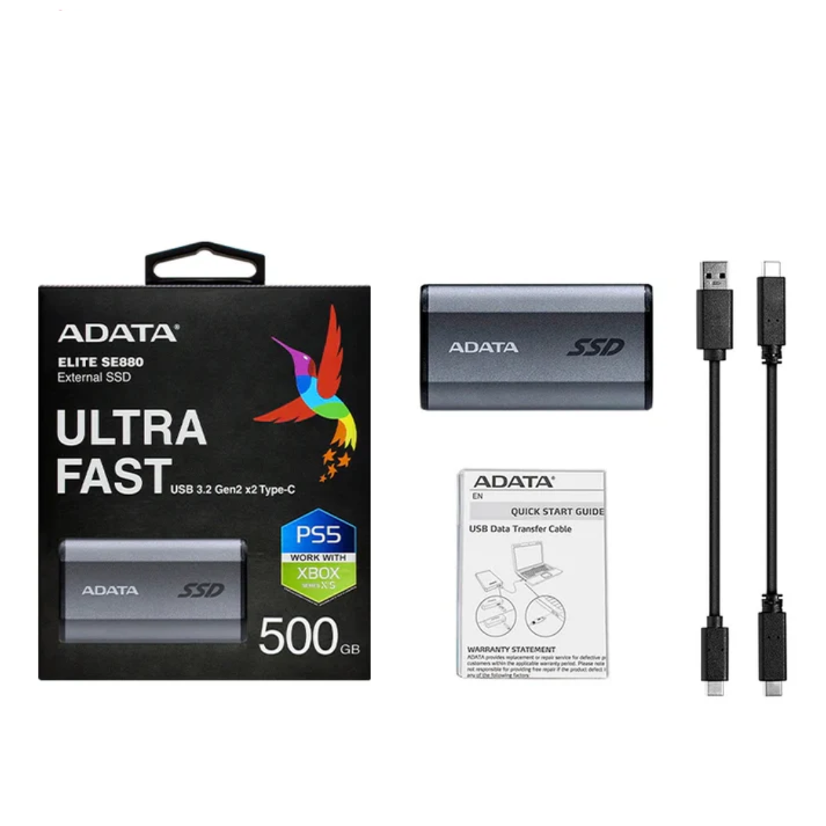 CoreNova – Mini Externe SSD met Hoge Snelheid en USB C Aansluiting