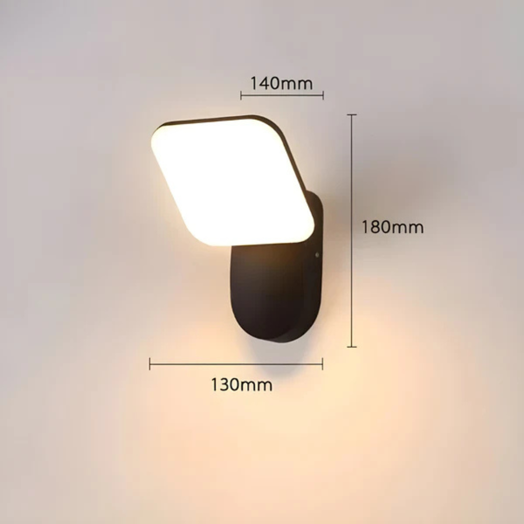 Solana - Waterdichte LED Buitenlamp Met Sensor