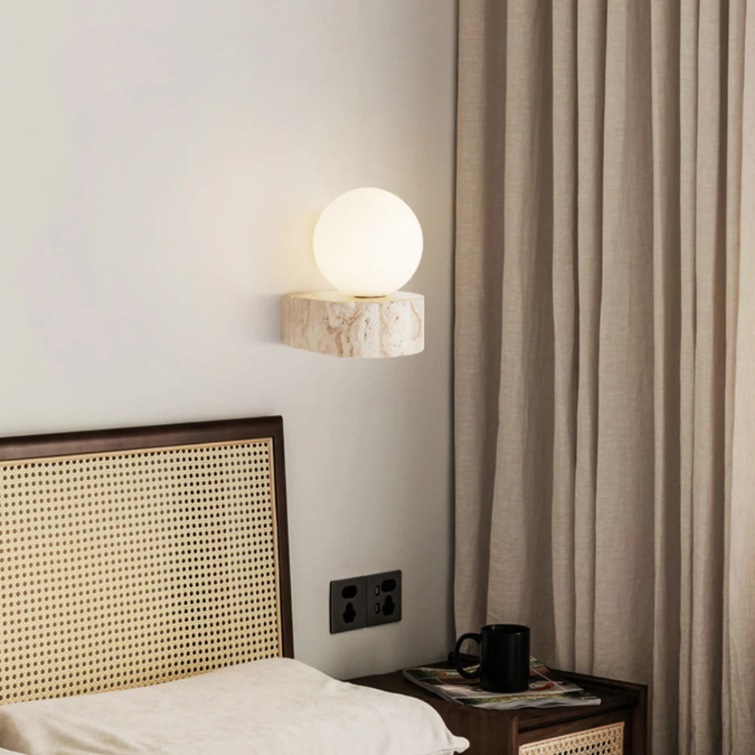 Myro - Glas Wandlamp Rond