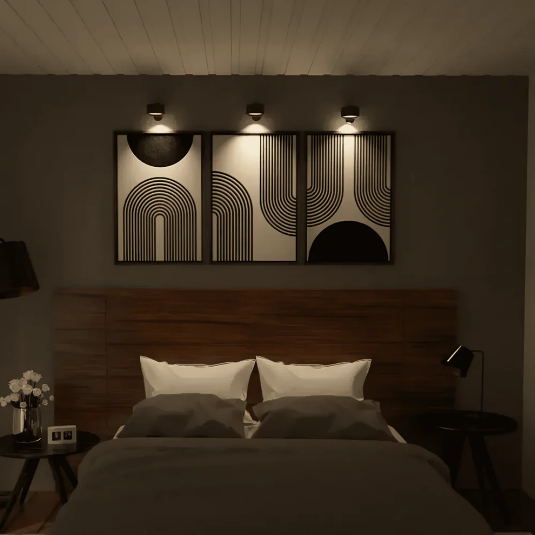 Glovia - Draadloze LED Wandlamp met Touch