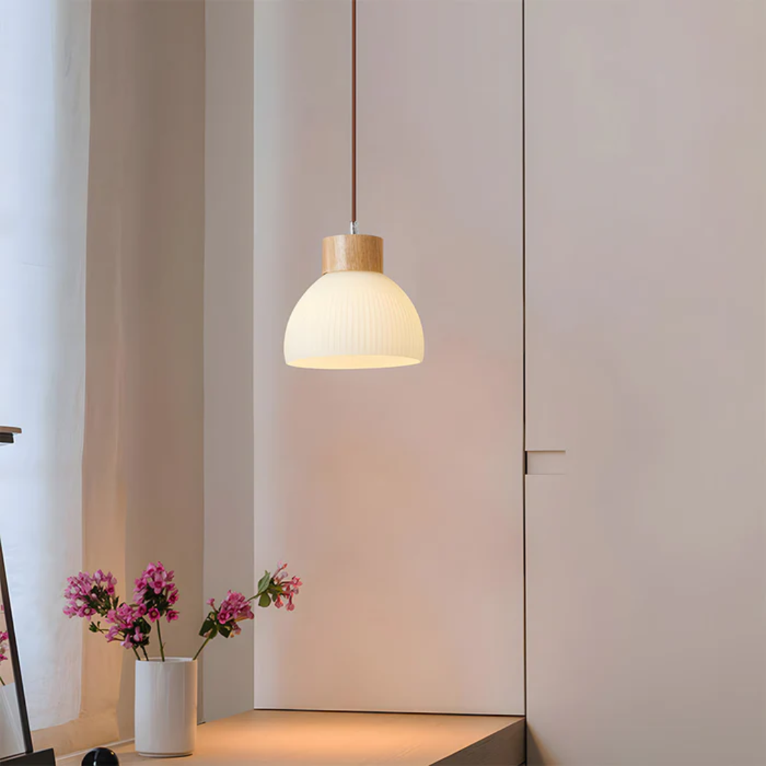 Leva - Glazen Blikvanger Hanglamp