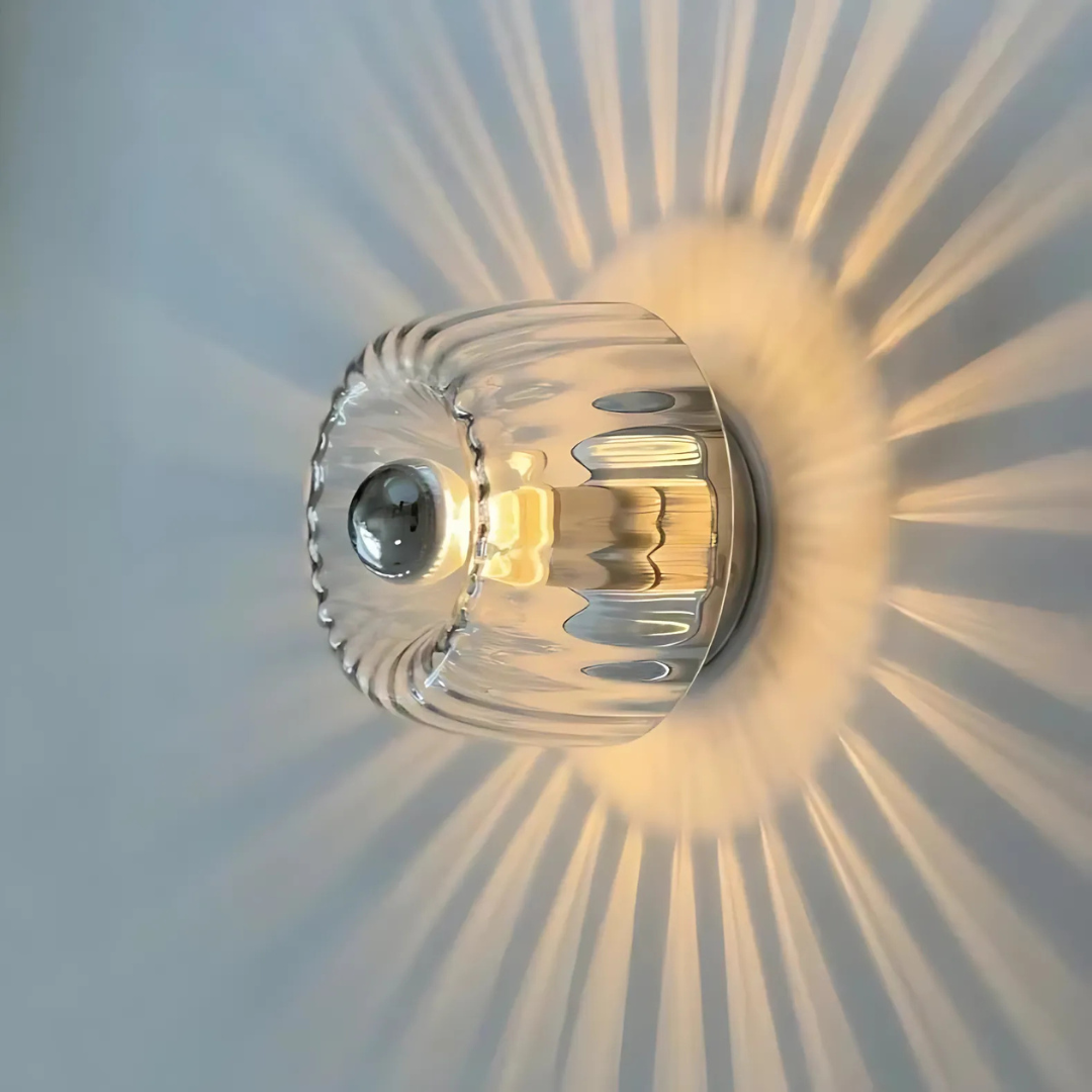 Atropos Glas Wandlamp - Stijlvolle Wandverlichting Binnen