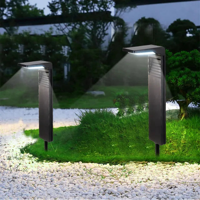 Lirena - Solar Buitenverlichting LED Waterdicht 2 Stuks