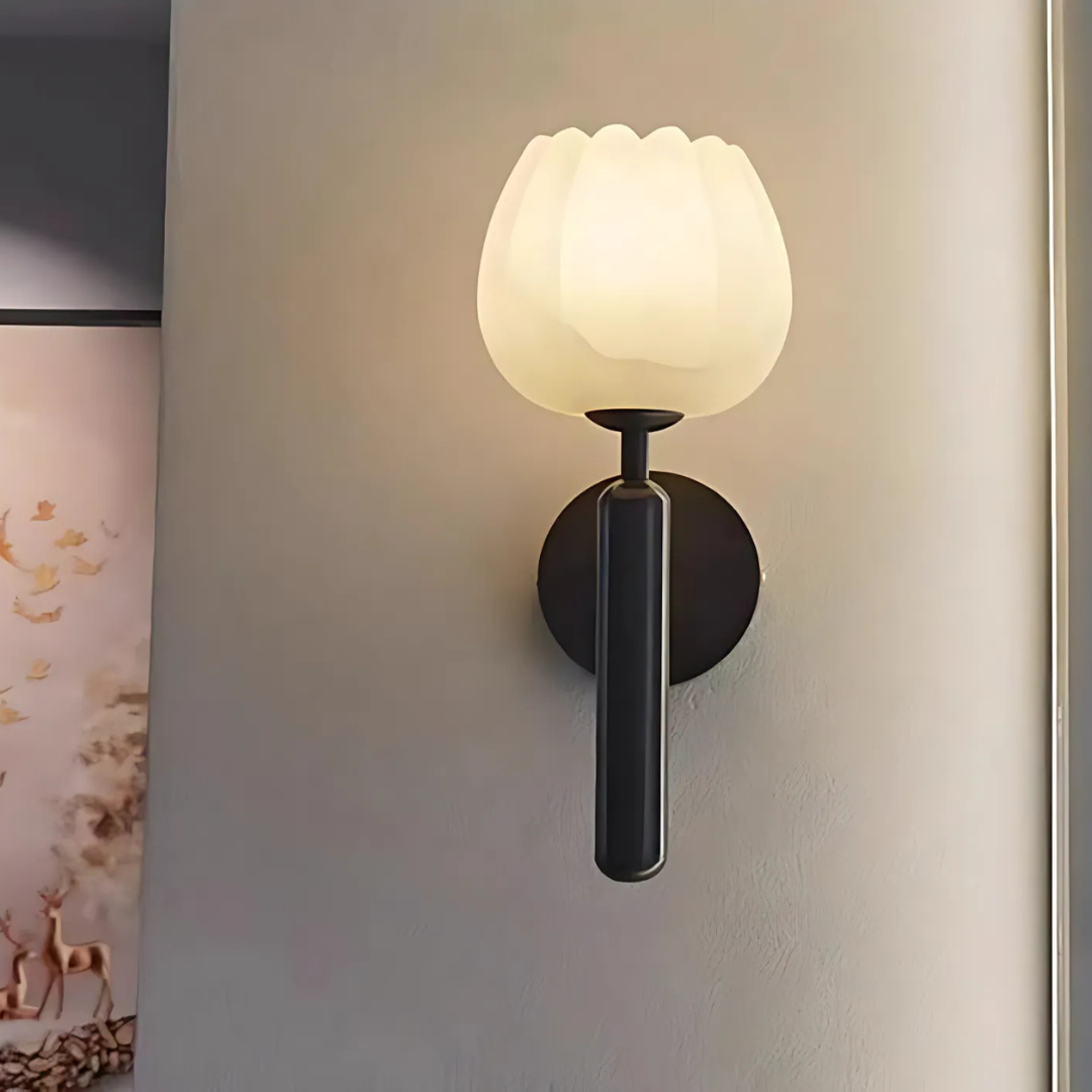 Rose - Marmeren Wandlamp - Luxe Wandverlichting Binnen