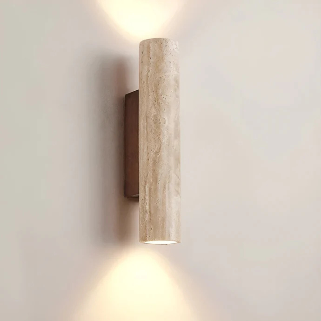 Marble - Marmeren Wabi Sabi LED Wandlamp