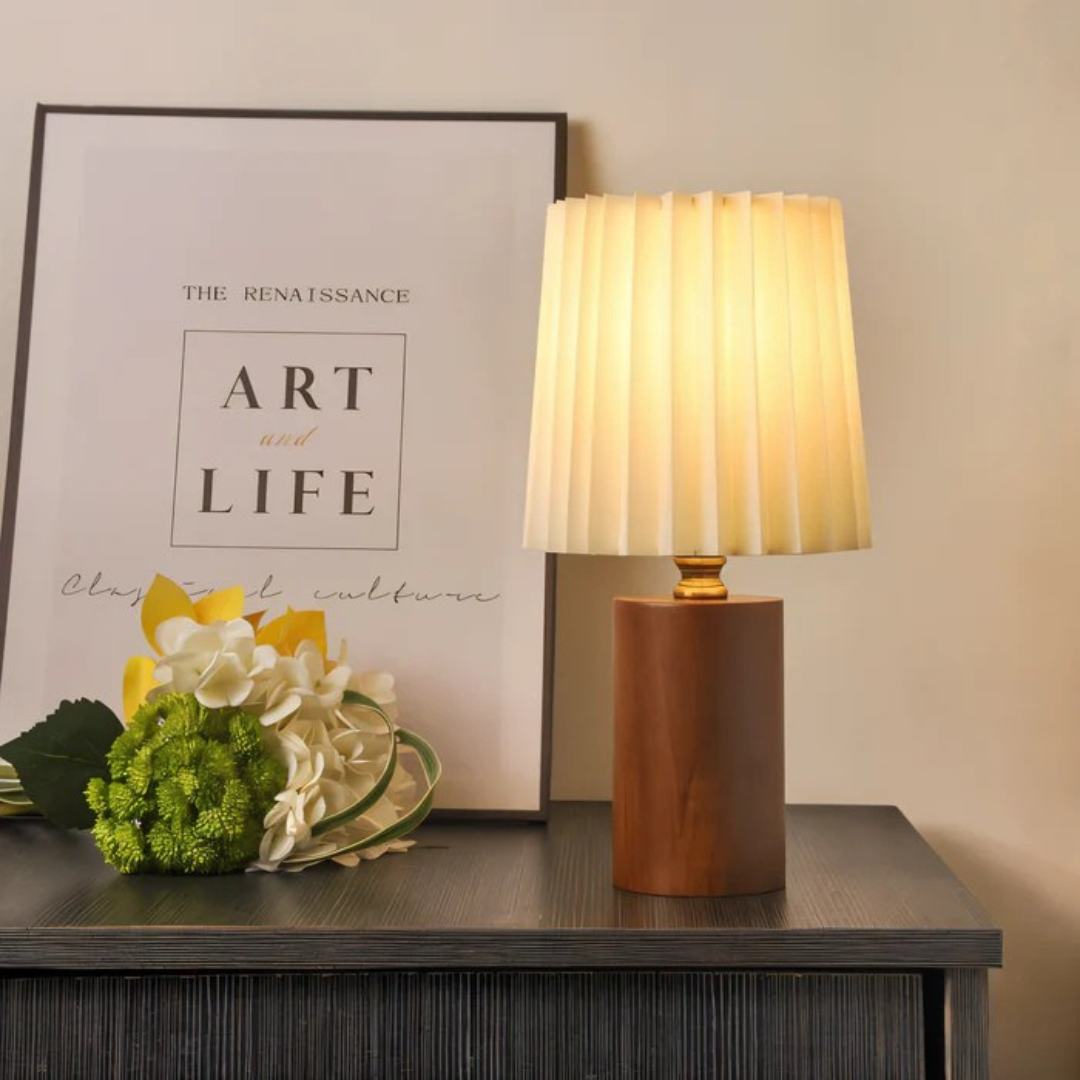 Scandi - Houten LED Tafellamp