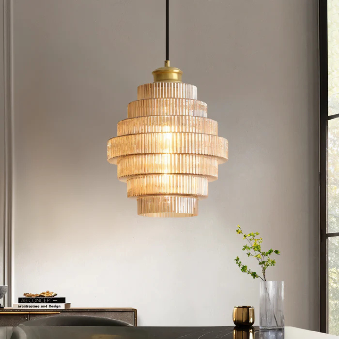 Hebes - Retro Hanglamp Glas