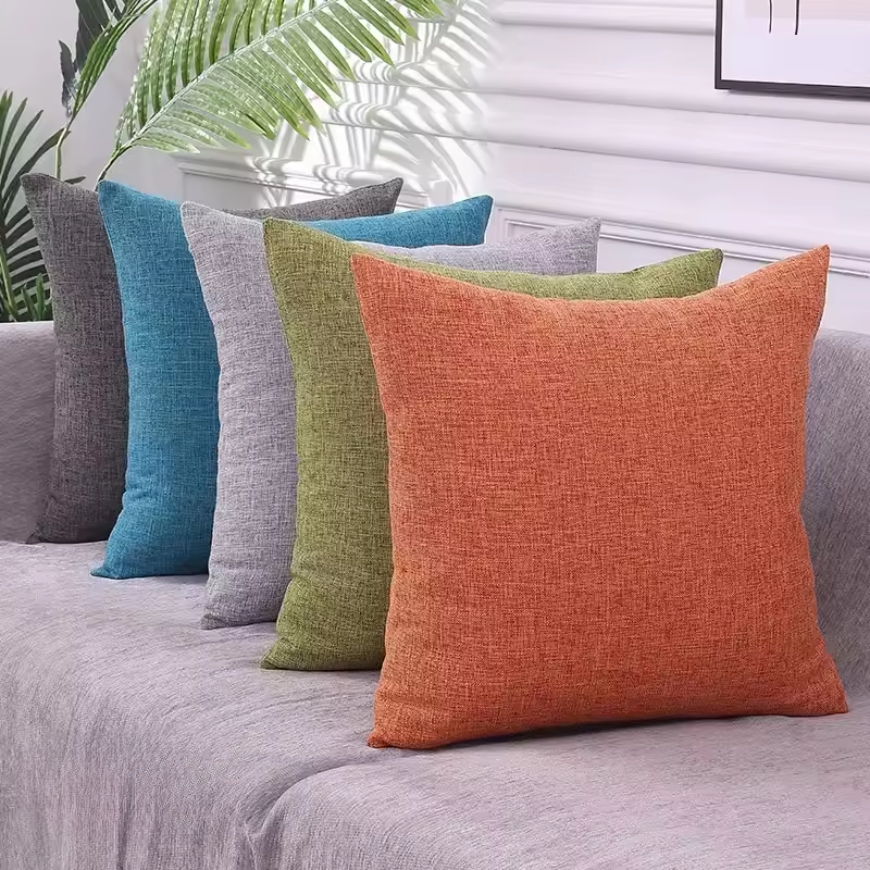 Althea - Katoenen Linnen Kussenslopen voor Decoratieve Bank en Stoel Kussens