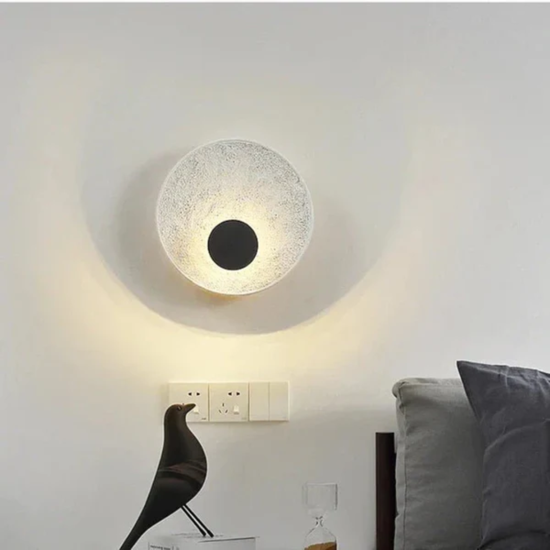 Rael - Ronde Maanbol Wandlamp