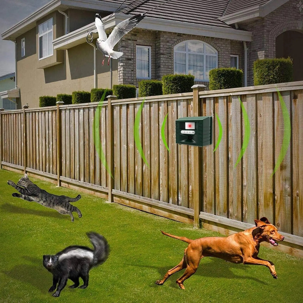 Viron - Ultrasone Bird Repeller Outdoor Animal Deterrent