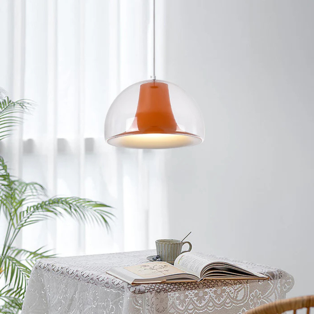 Helios - Luxe Halfronde Hanglamp Glas