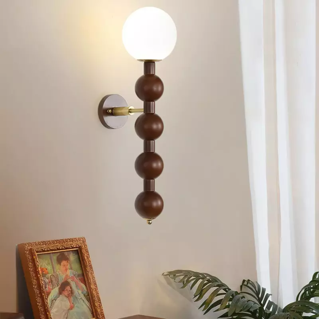 Messalina - Vintage Wandlamp Hout