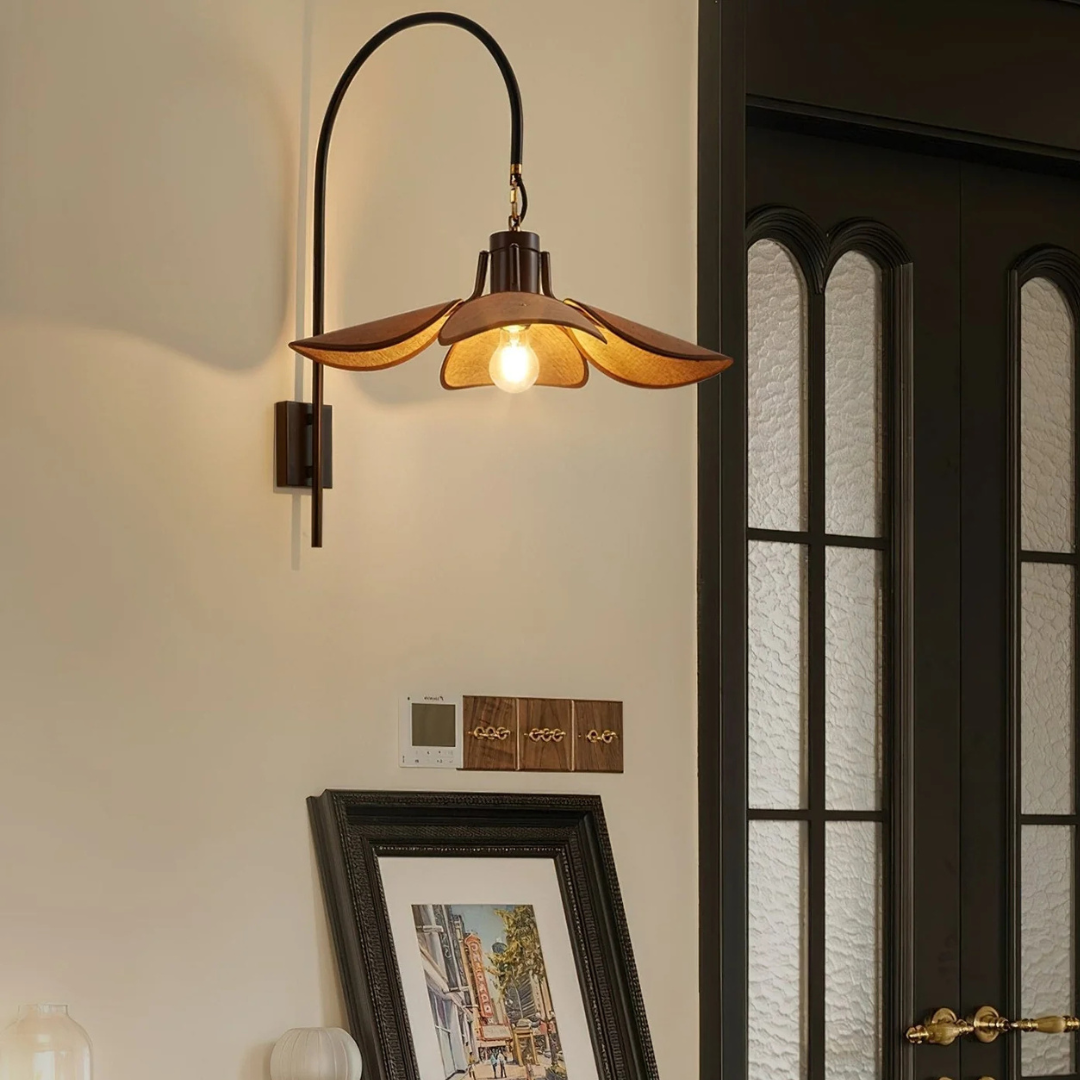 Floral Wandlamp - Elegante Wandverlichting Binnen