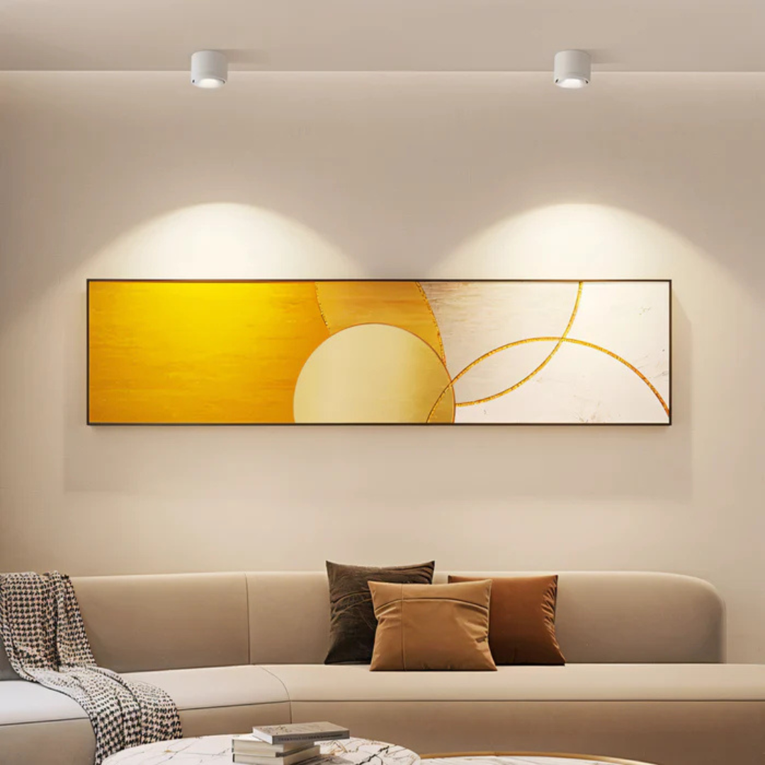 Selas - Minimalistische LED Plafondlamp |  360° Draaibaar Design