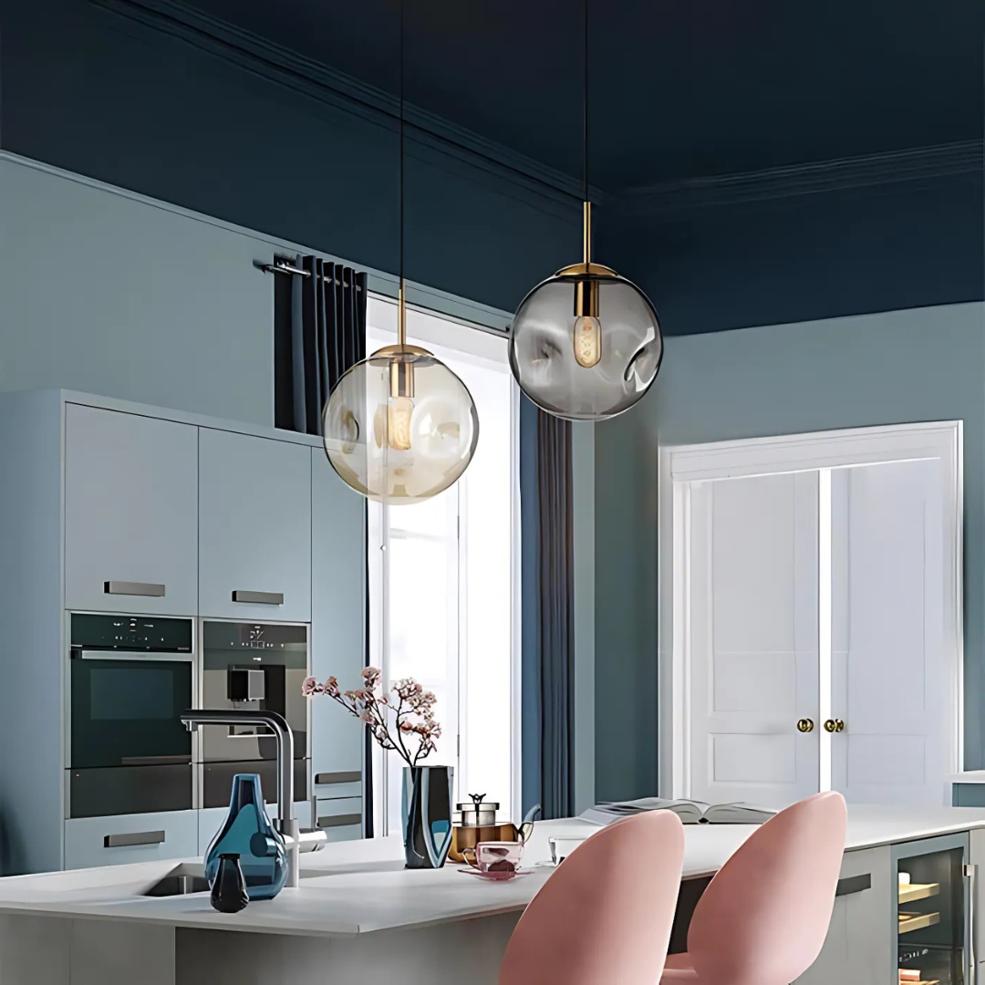 Globe Hanglamp Glas - Stijlvolle Eettafellamp