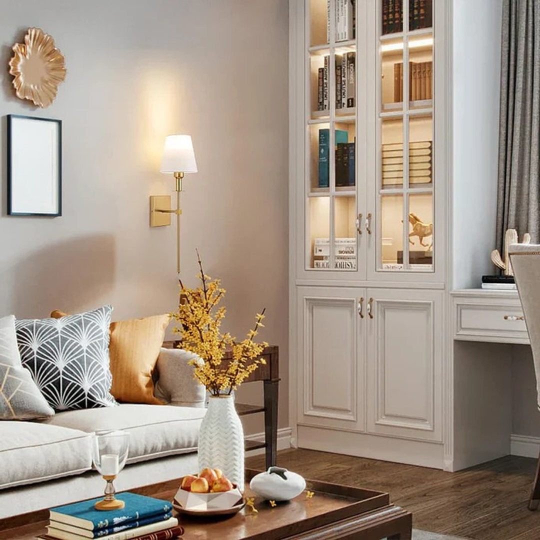 Apollo - Stijlvolle Wandlamp Binnen | 2 Stuks