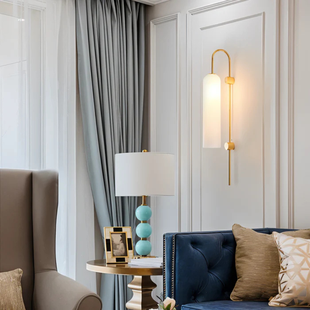 Lumea - Stijlvolle Glas LED Wandlamp