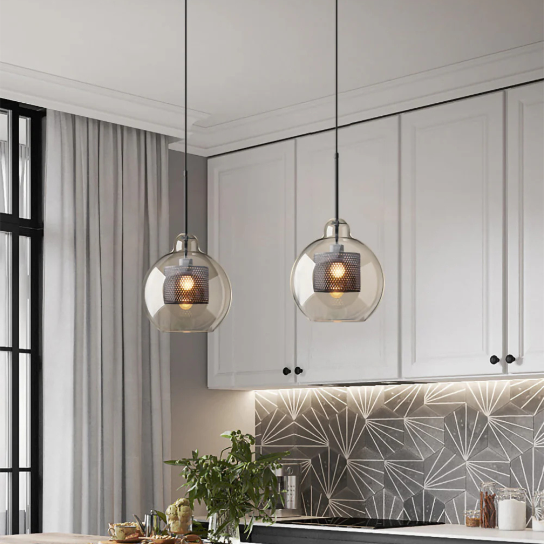 Haloir - Design Hanglamp Eettafel Van Glas