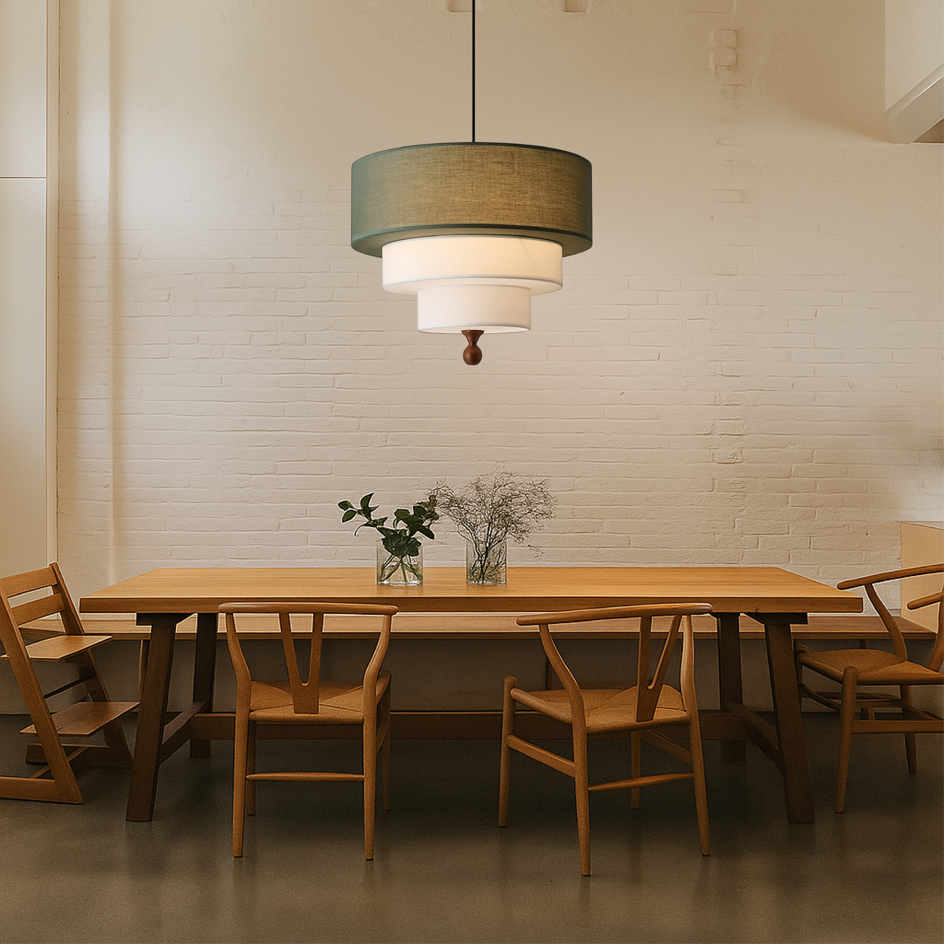 Elaranea - Lampada a sospensione in tessuto