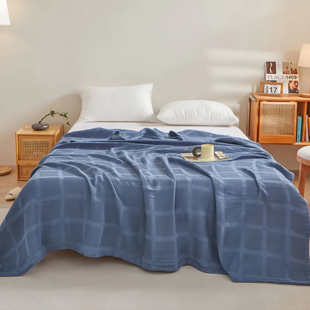 Waffle - Zacht Fleece Plaid