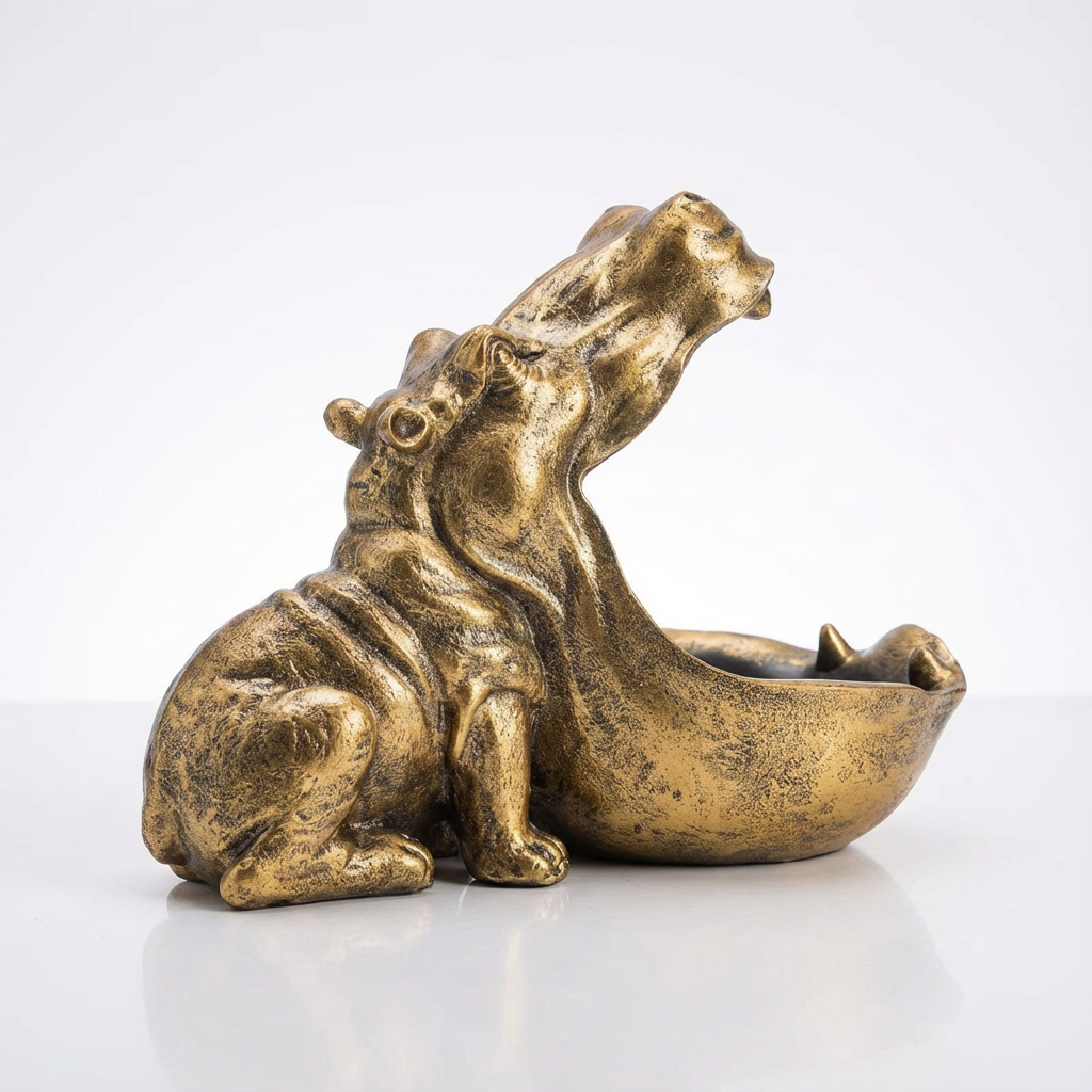 Valtero – Decorative Hippopotamus Statue