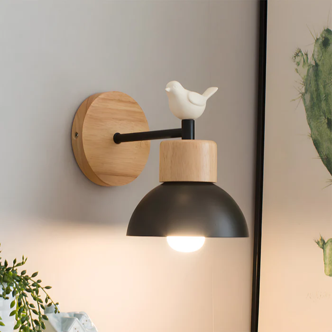 Xenia - Stijlvolle Wandlamp Van Hout