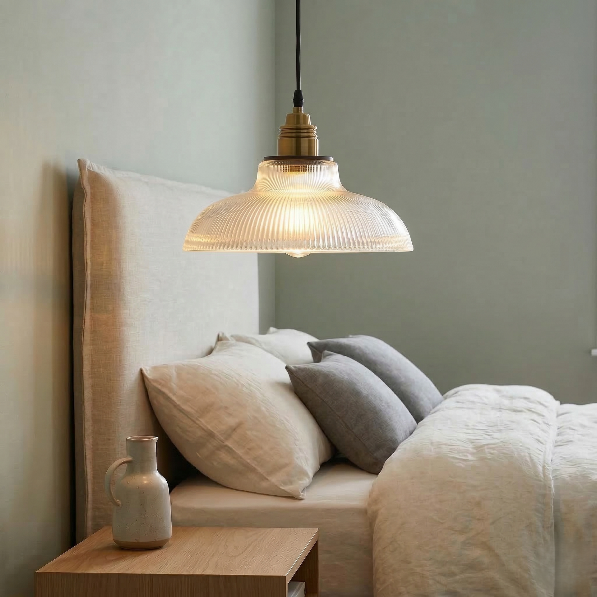 Aureli – Glass Pendant Lamp with Warm Light for Dining Table & Living Room