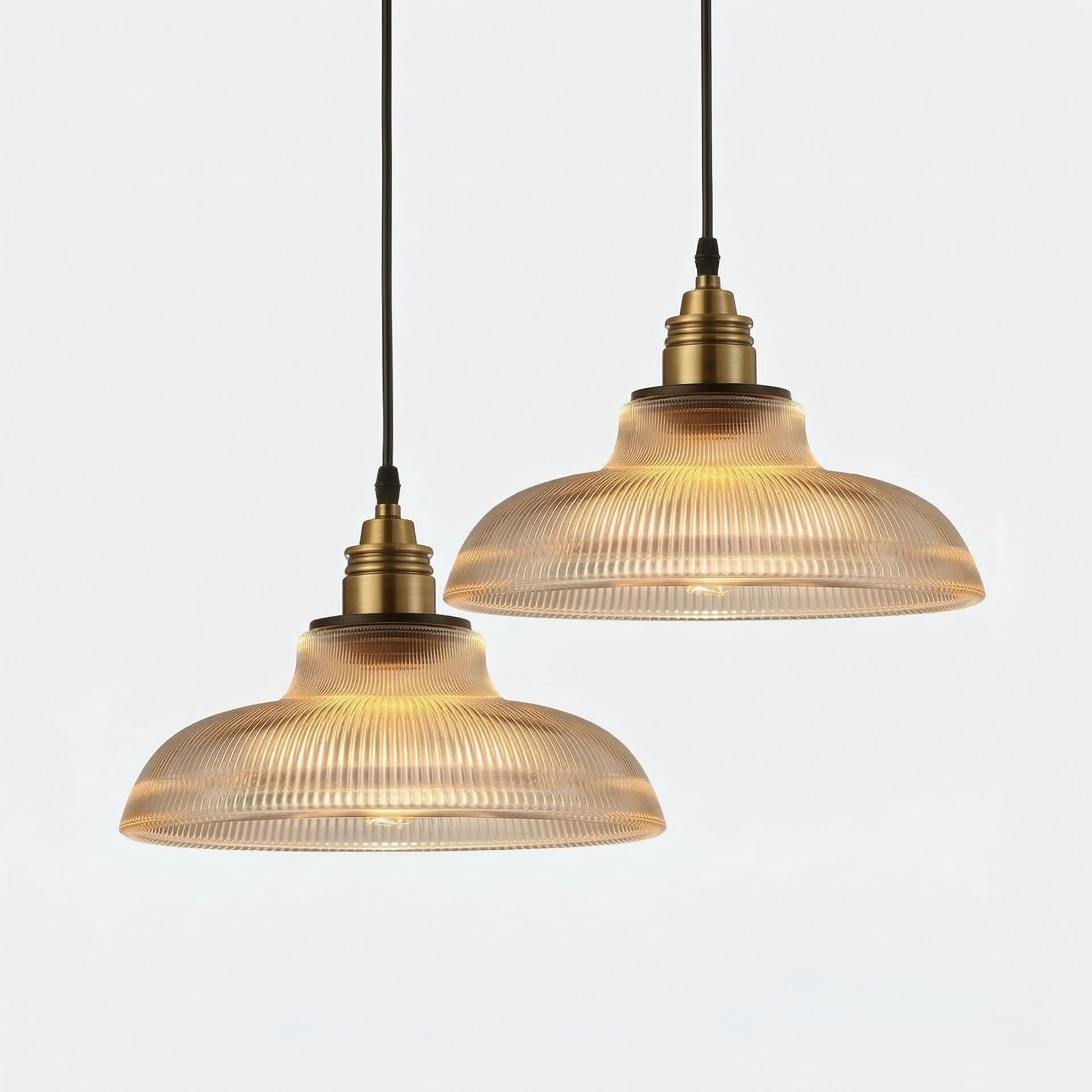Aureli – Glass Pendant Lamp with Warm Light for Dining Table & Living Room