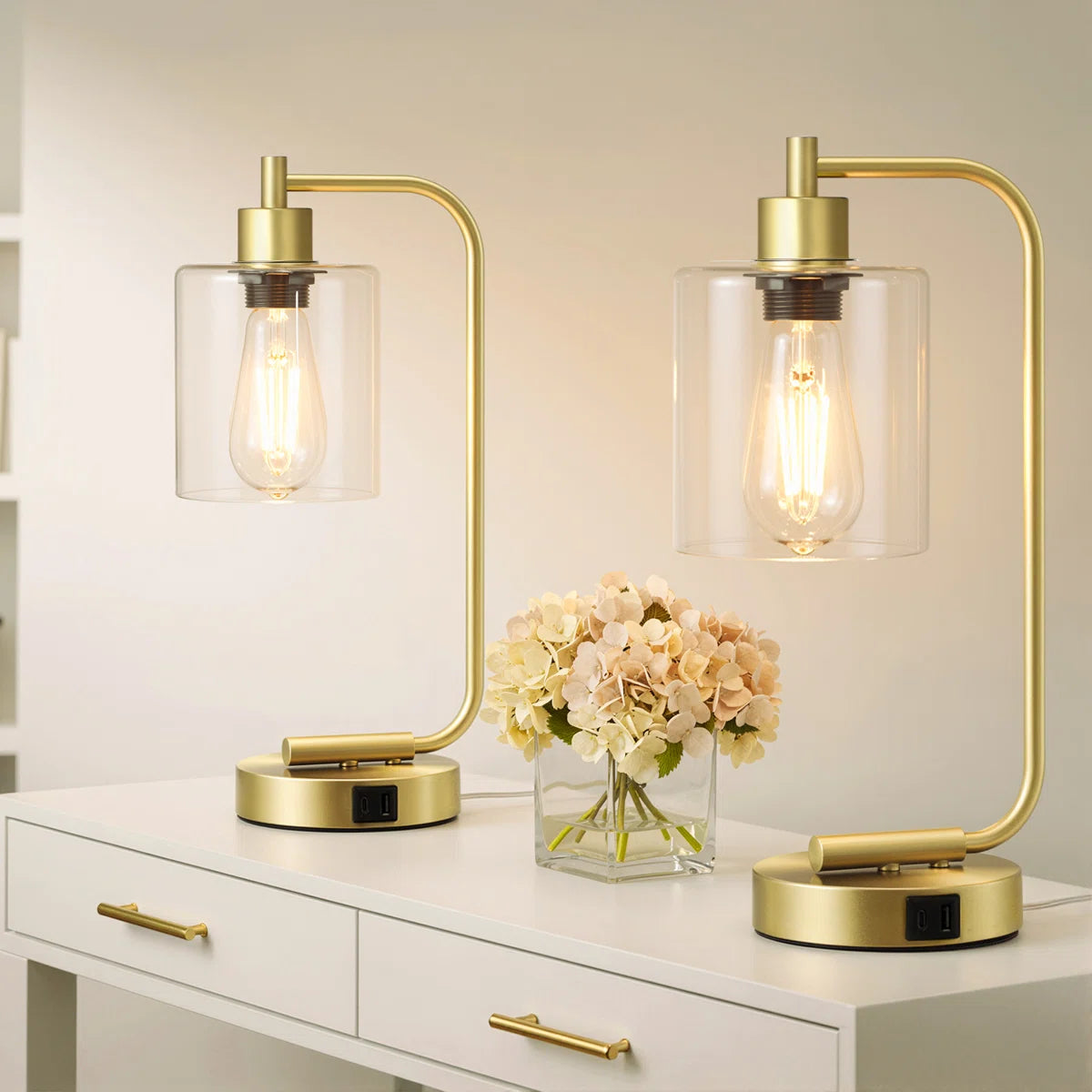 Zestaw lamp stołowych Aria Arch (zestaw 2 sztuk)