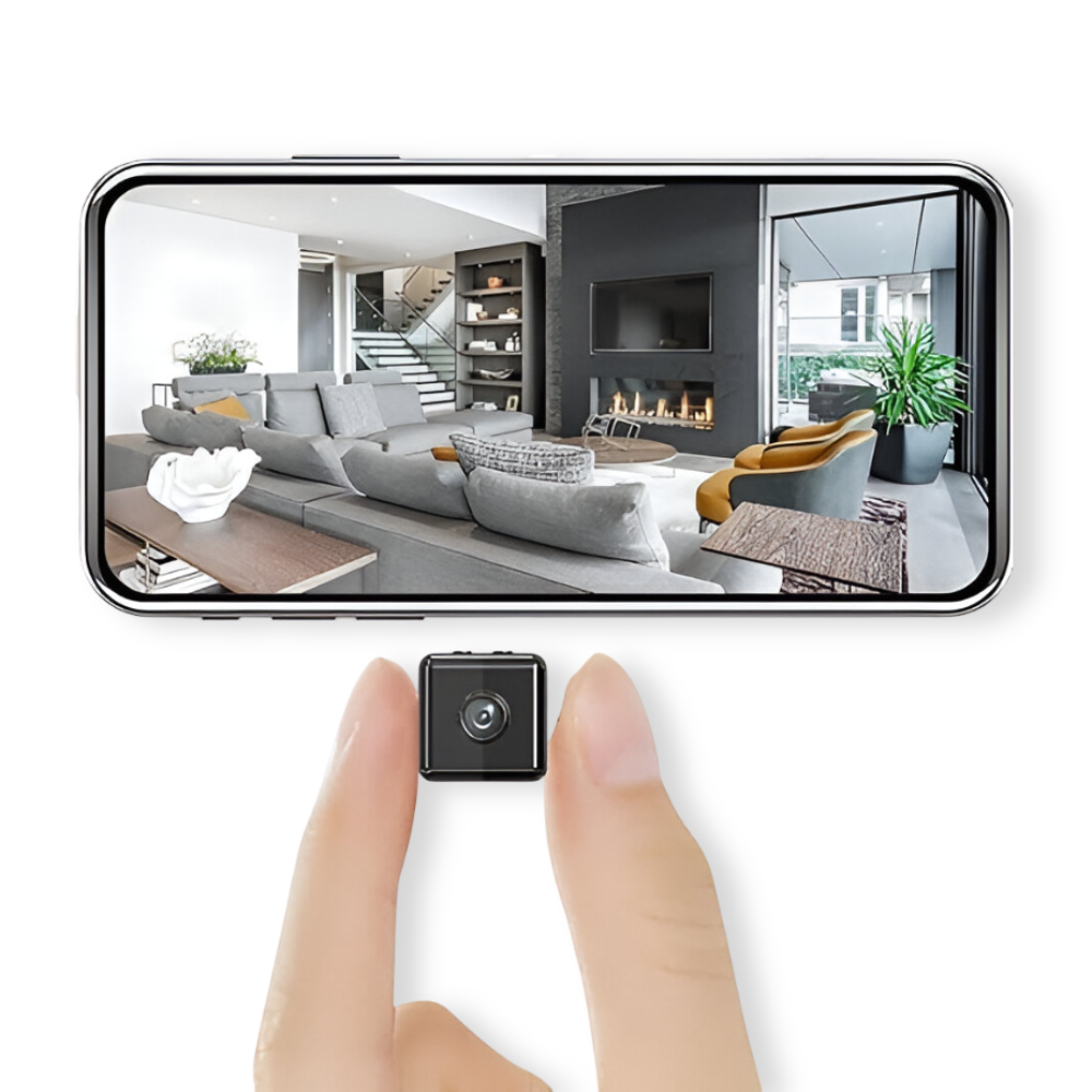 Lyrana - Draadloze Mini Wifi Beveiligingscamera met Livebeeld en Nachtzicht