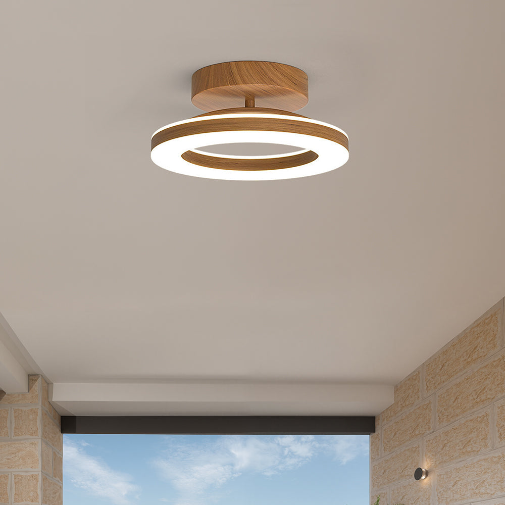 Cypressa - Ronde Plafondlamp LED Acryl voor Hal en Entree