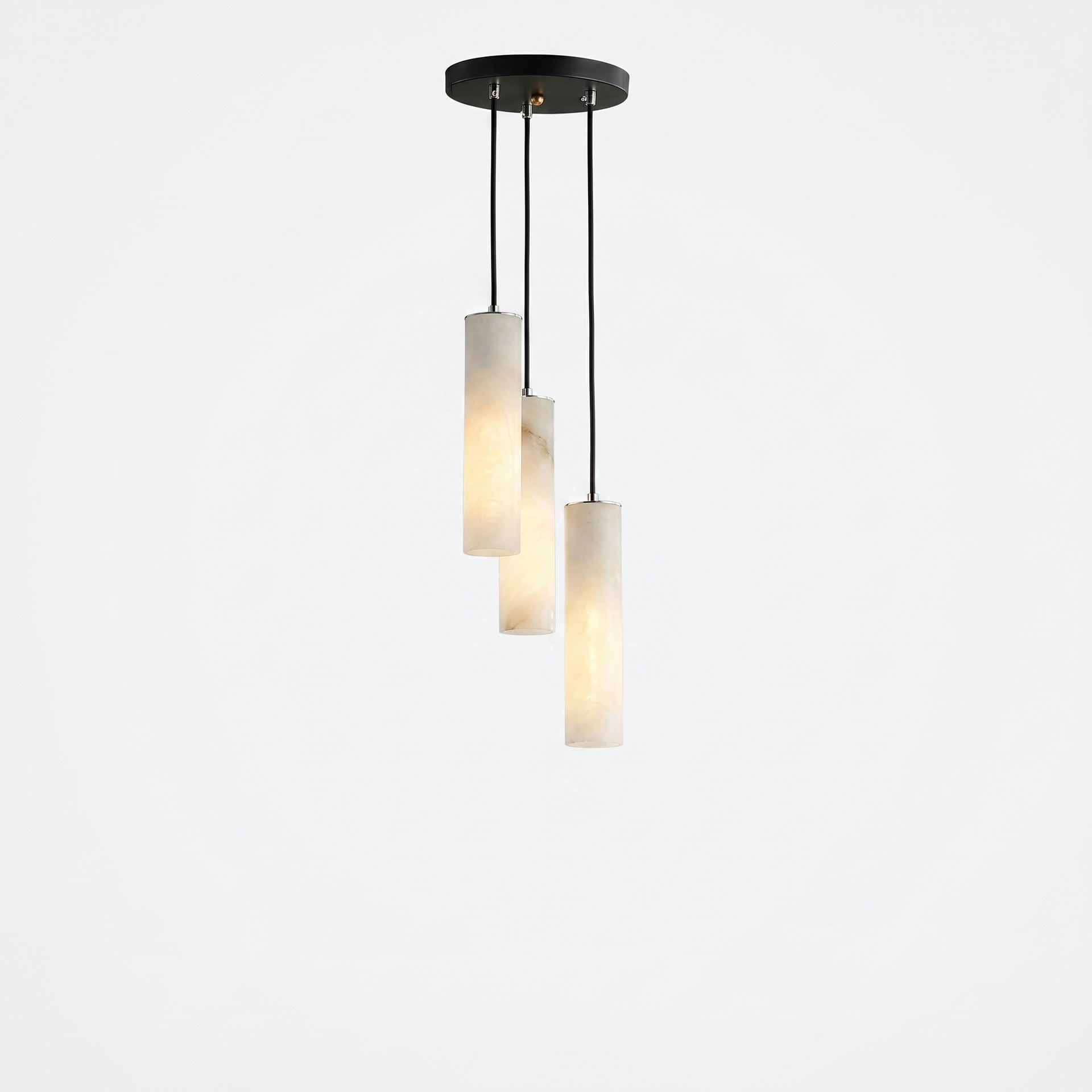 Delorien – Modern Alabaster Cylinder Pendant Lamp