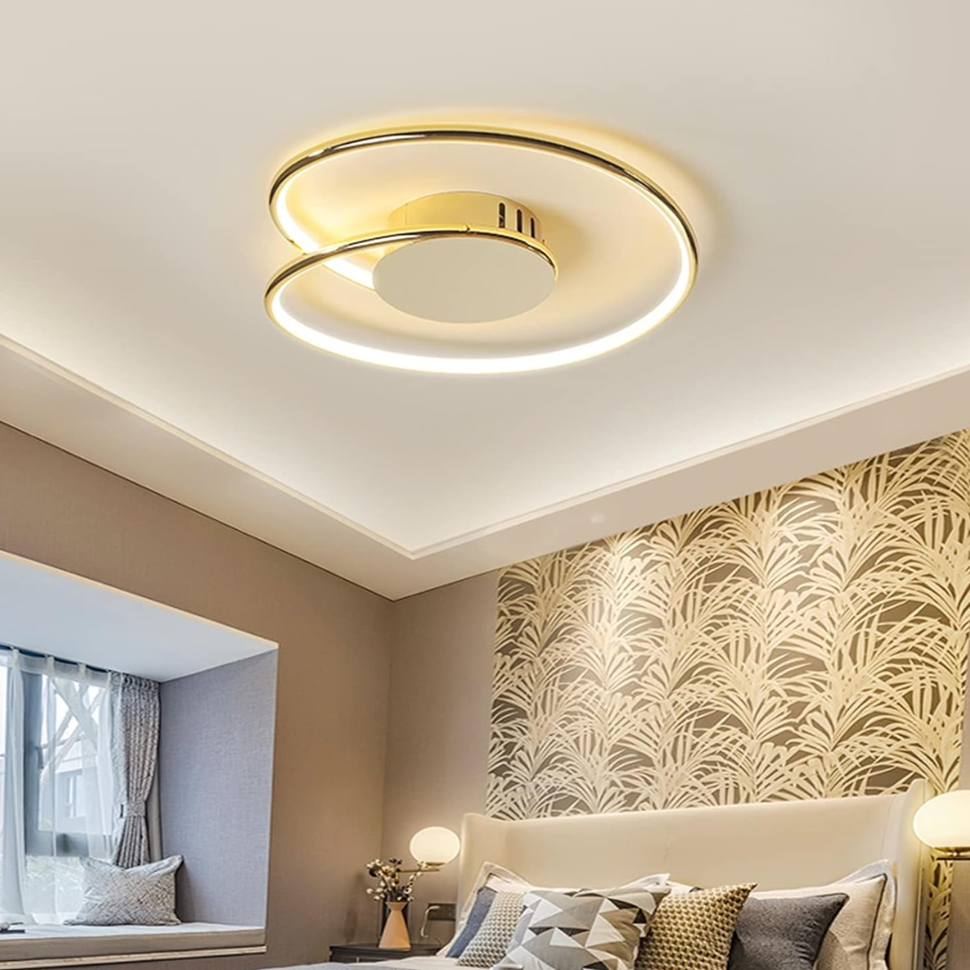 Glynor - Luxe LED plafondlamp voor slaapkamer