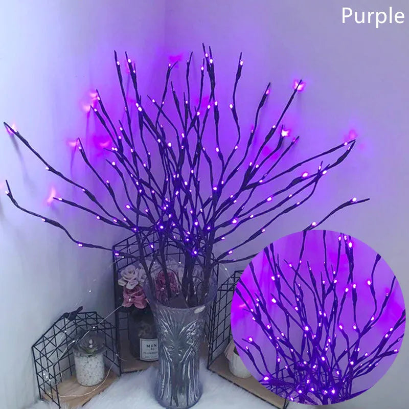 Elowynn – LED mennyezeti világítás elemmel, 20 izzóval