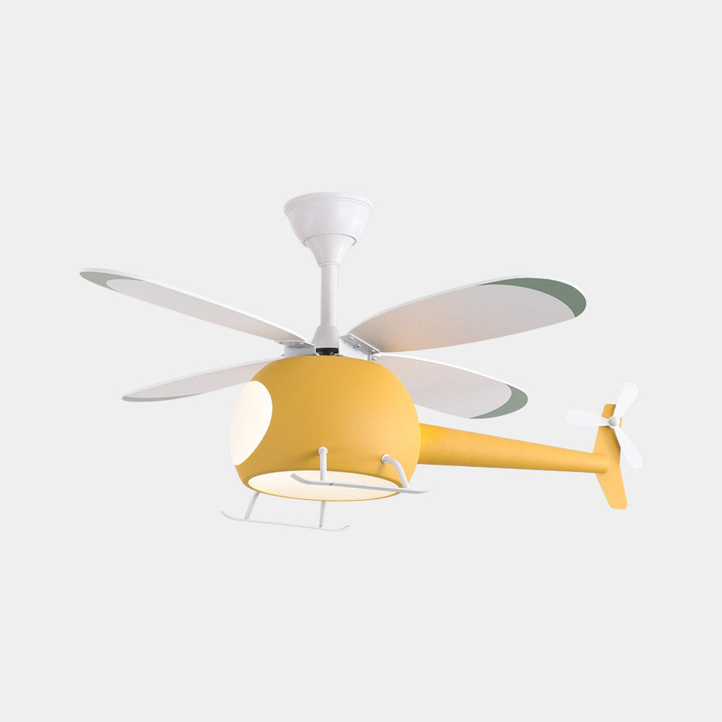 Ronave - Ceiling Fan Lamp Helicopter Design Four Blades