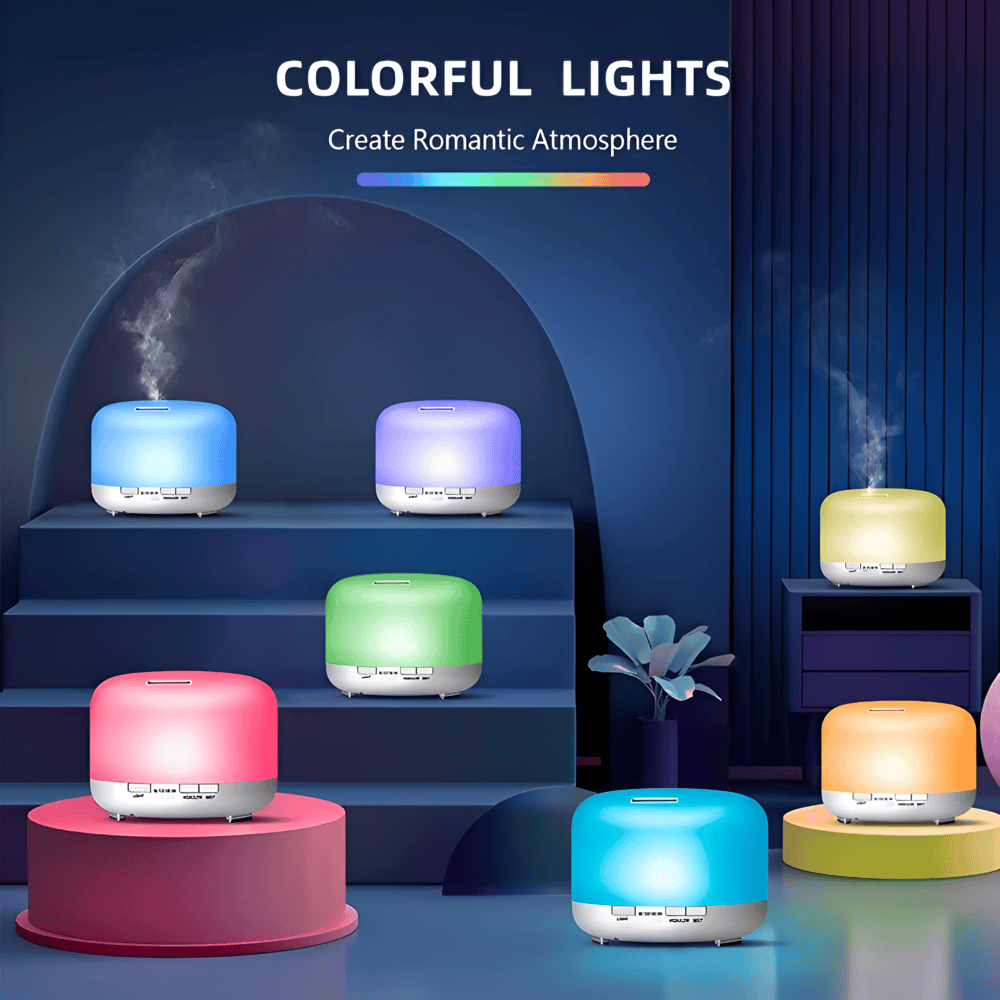 Lyrae - LED aroma difuzér s Bluetooth reproduktorem a zvlhčovačem vzduchu