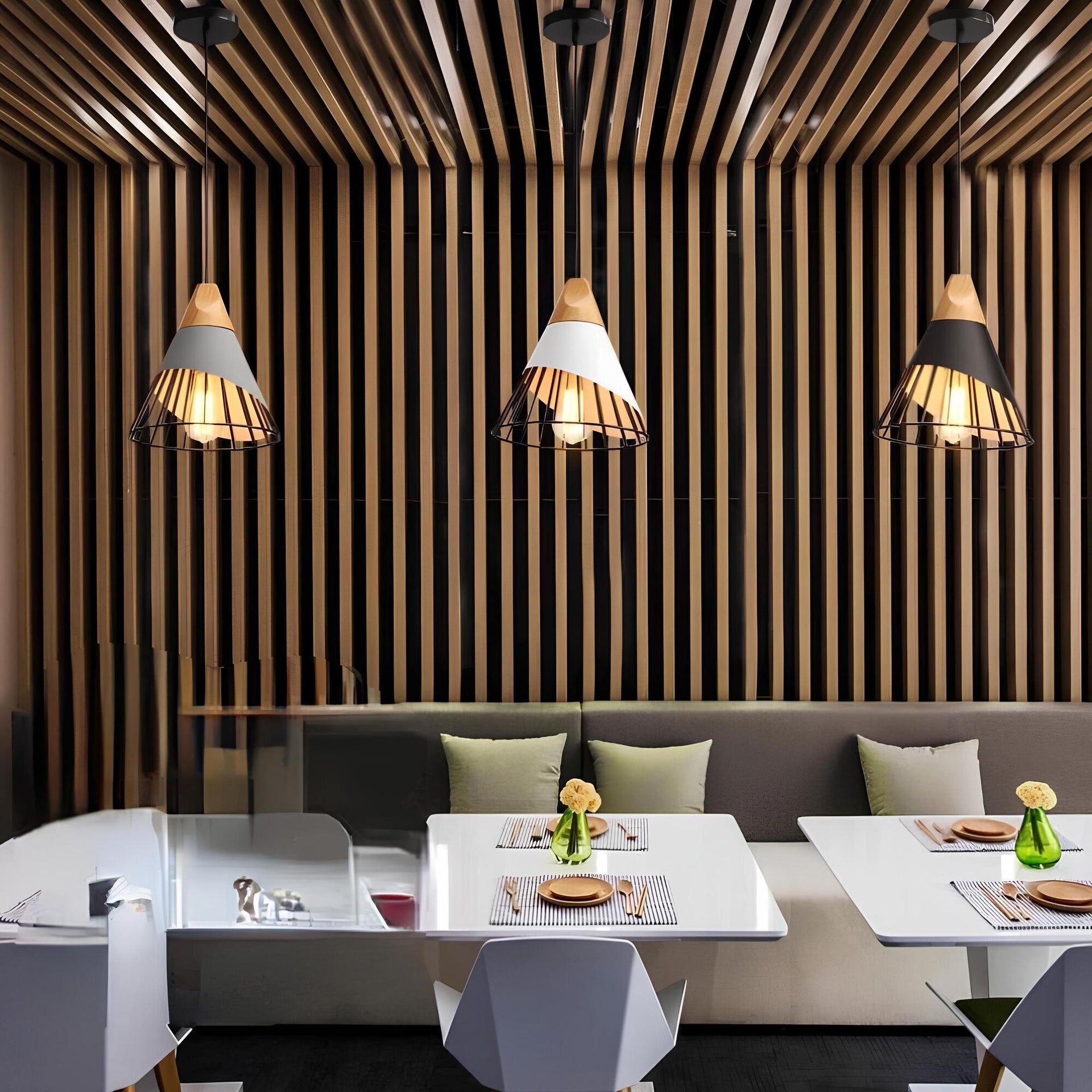 Callista - Industriële Hanglamp Met Open Kooiontwerp