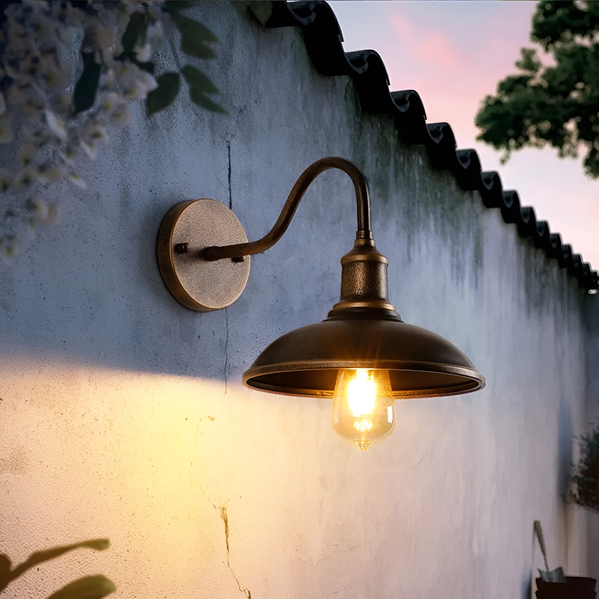 Velric – Lampă de perete exterioară cu design vintage